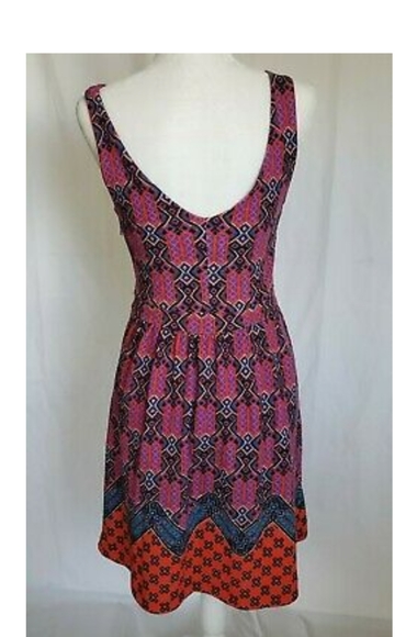 Anthropologie Maeve Amapola Tribal Print Dress - Picture 4 of 7